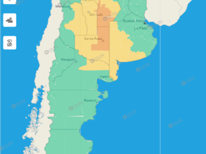 Este es el nuevo y preocupante alerta que emitió el Servicio Meteorológico para Mendoza y Alvear