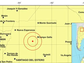 Un sismo de 6.5 sacudió a Santiago del Estero