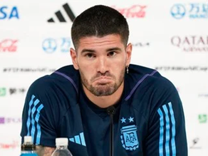 Rodrigo De Paul sufrió un desgarro y es difícil que vuelva a jugar en el Mundial de Qatar