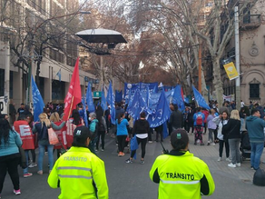 La Ciudad multó al PJ por los cortes de tránsito en el centro