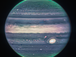 El telescopio espacial James Webb tomó impresionantes imágenes de Júpiter