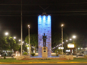 Hoy es el "Día internacional de la Dislexia" la Municipalidad y el Hcd se ponen de color turquesa.