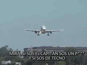 “Te espero en la esquina”: la acalorada discusión entre dos pilotos argentinos en pleno vuelo