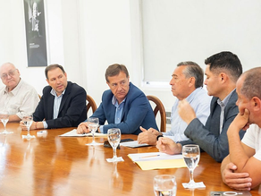 Marinelli apoyó a productores de la zona Norte en reunión con Suarez