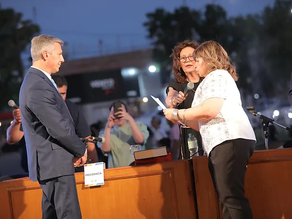Galería de fotos: Alejandro Molero ya es el nuevo Jefe Comunal de General Alvear.