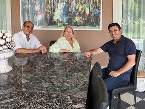 Omar De Marchi se reunió con Elisa Carrió y Larreta