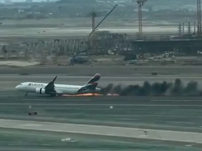 Videos: dos muertos en Perú luego de que un avión tuviera un accidente en el aeropuerto