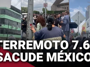 Fuerte sismo de magnitud 7,6 sacude el suroeste de México