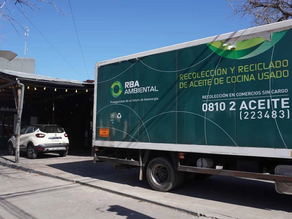 Se reciclaron cerca de mil litros de Aceite Vegetal Usado mediante el Programa AVU.