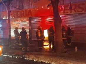 Pérdidas totales y evacuados en el incendio de un persa del centro de Mendoza