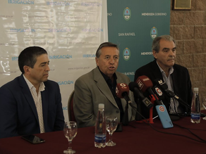 Irrigación presentó el Pronóstico de Caudales de los ríos de Mendoza para la temporada 2022-2023