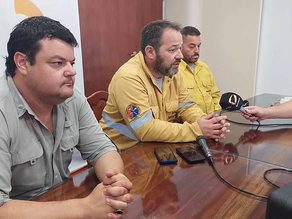 Los incendios en el secano alvearense están circunscriptos