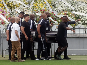 Galería de fotos: comenzó el funeral de Pelé