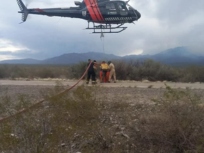 Villavicencio: un fuego mal apagado provocó un feroz incendio