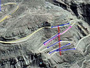 Corte de tránsito en la ruta que comunica con Valle Grande y El Nihuil, en San Rafael