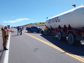 Accidente fatal: murió un hombre y dos menores en un choque frontal