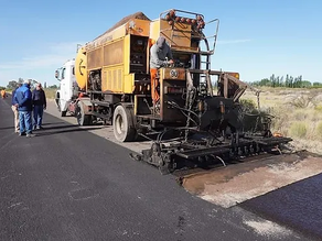 Continúa el plan de asfaltos en General Alvear