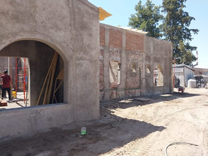 Está en 45% la remodelación integral del edificio que albergará a la Escuela Especial Ana Fiondella
