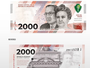 Lo confirmó el Banco Central: Así sería el nuevo billete de $2000