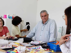 La Cooperativa Hilatex entregó guardapolvos a todos los merenderos del Departamento