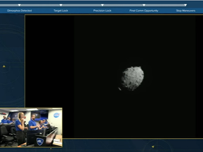 Video: el momento en que la Nasa estrelló una sonda "kamikaze" contra un asteroide