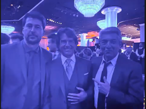 Ricardo Darín y Santiago Mitre se encontraron con Tom Cruise en una gala de los Oscar