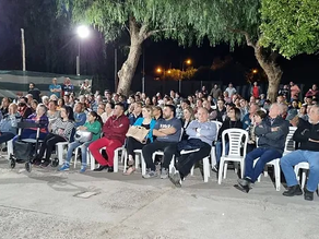 Daniel Orozco en La Paz con las juventudes radicales