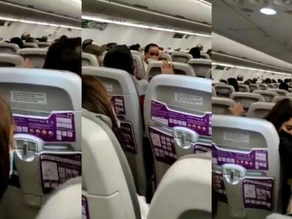 Video: el pánico de los pasajeros en un vuelo que cruzaba la cordillera