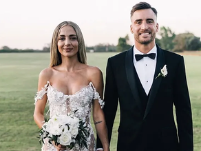 Las fotos del casamiento de Nicolás Tagliafico y Carolina Calvagni