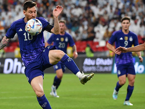 Argentina goleó a Emiratos Árabes y llega a Qatar afilada