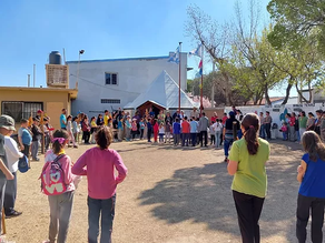 Cplay junto al grupo San José, en la semana de los Scouts