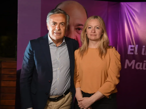 Hebe Casado es la compañera de fórmula de Alfredo Cornejo