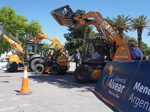 El parque automotor de la Municipalidad suma vehículos de trabajo.