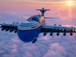 No es Ficción: Así será el primer crucero volador del mundo con espacio para 5 mil pasajeros