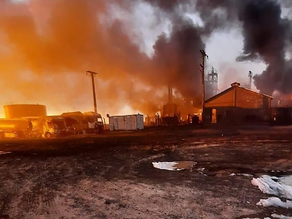 Video: así fue el momento de la explosión de la refinería en Neuquén