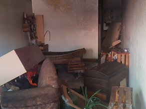 Se incendió un edificio en Ciudad tras la explosión de un termotanque