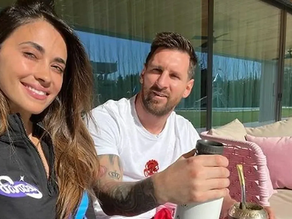 Los vecinos de la casa de Funes son hinchas de Messi, dijeron: "Déjenlo descansar!"
