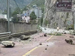 Terremoto en China: ya son 74 los muertos y hay 250 lesionados