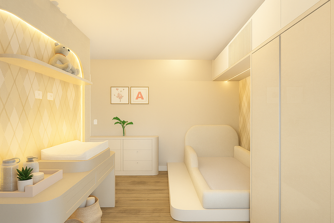 quarto de bebe sob medida de alto paadrão