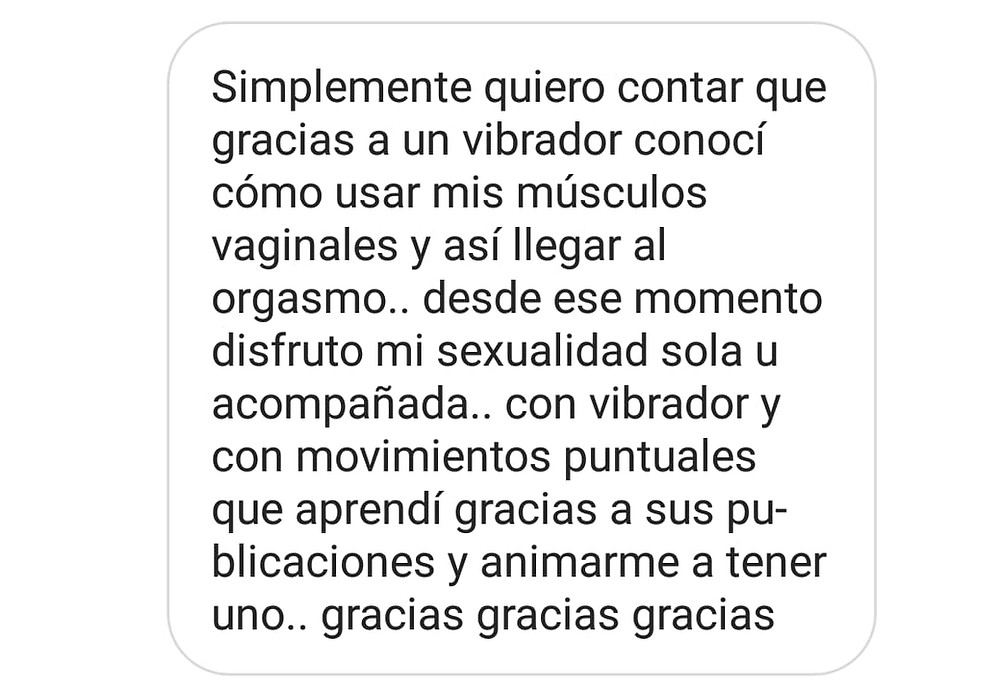 Awww que emoción recibir este tipo de testimonios
