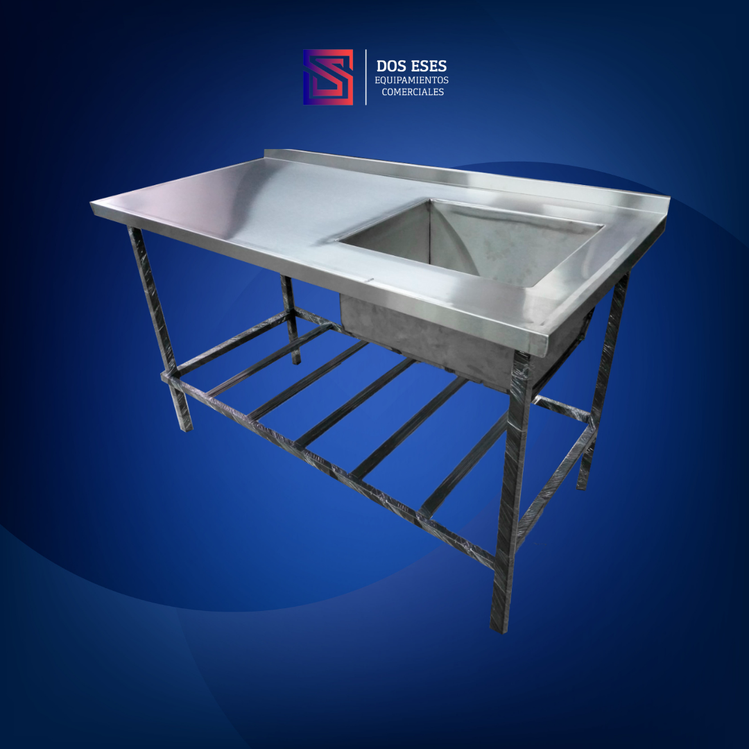 Mesa con Bacha 140 cm