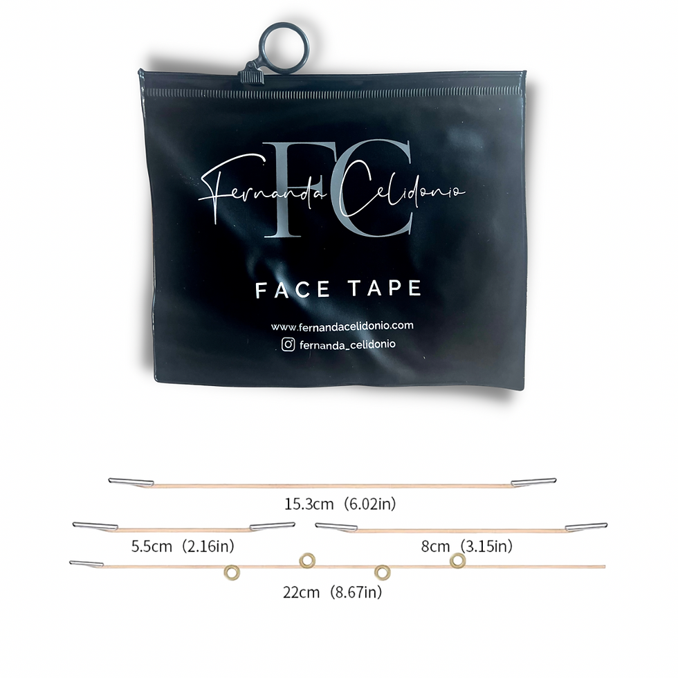Miniatura: Face Tape - a product sold to create a lifting effect on the face 