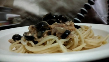 Tuna Carbonara
