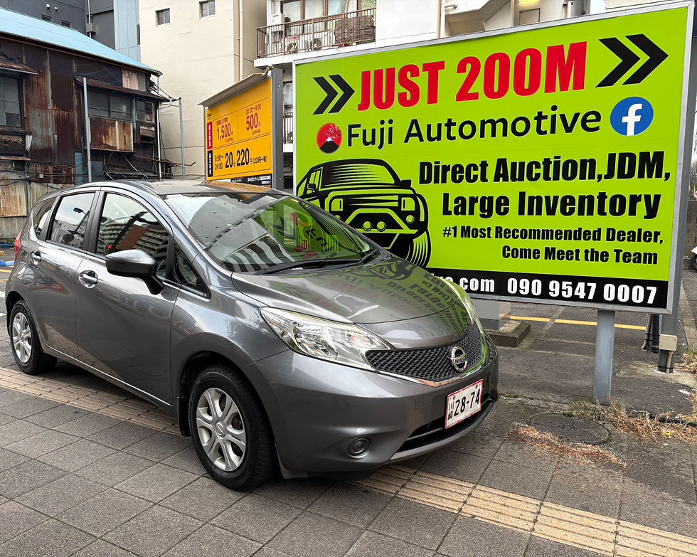 2015 Nissan Note XDIG S