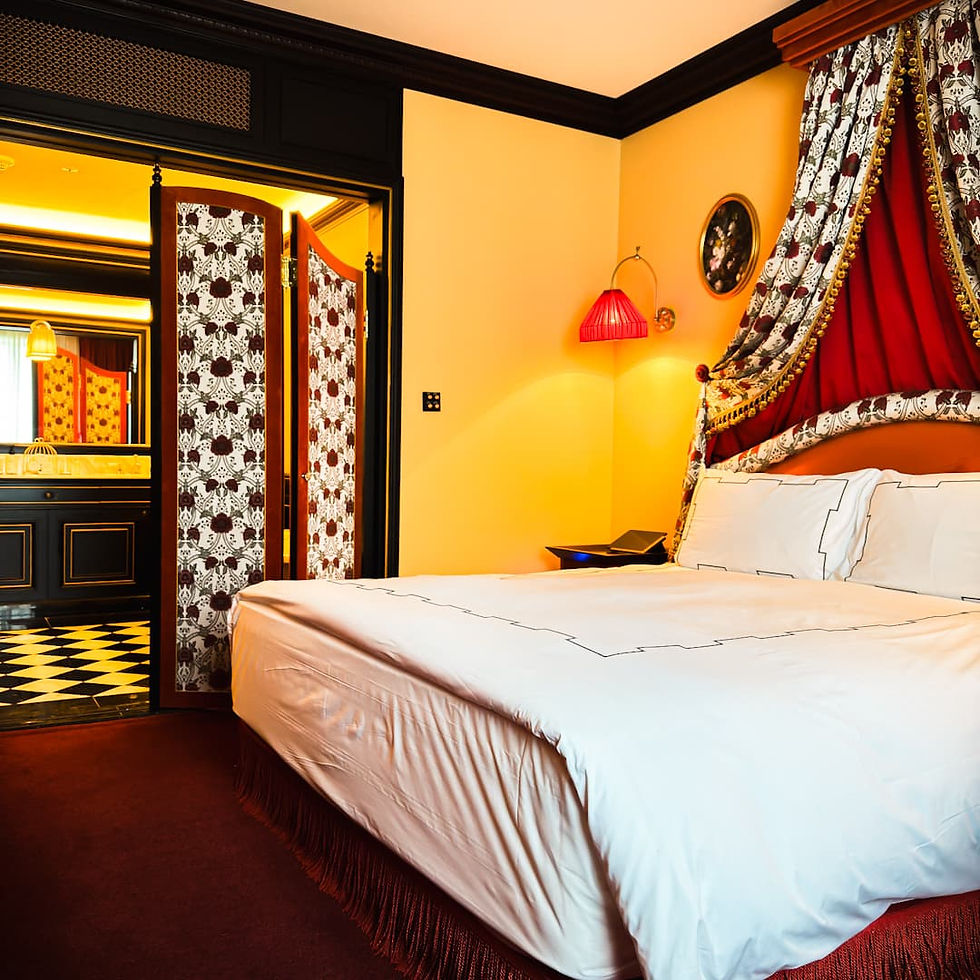 French themed hotel room at L'Escape, a Luxury Collection Hotel, Seoul Myeongdong