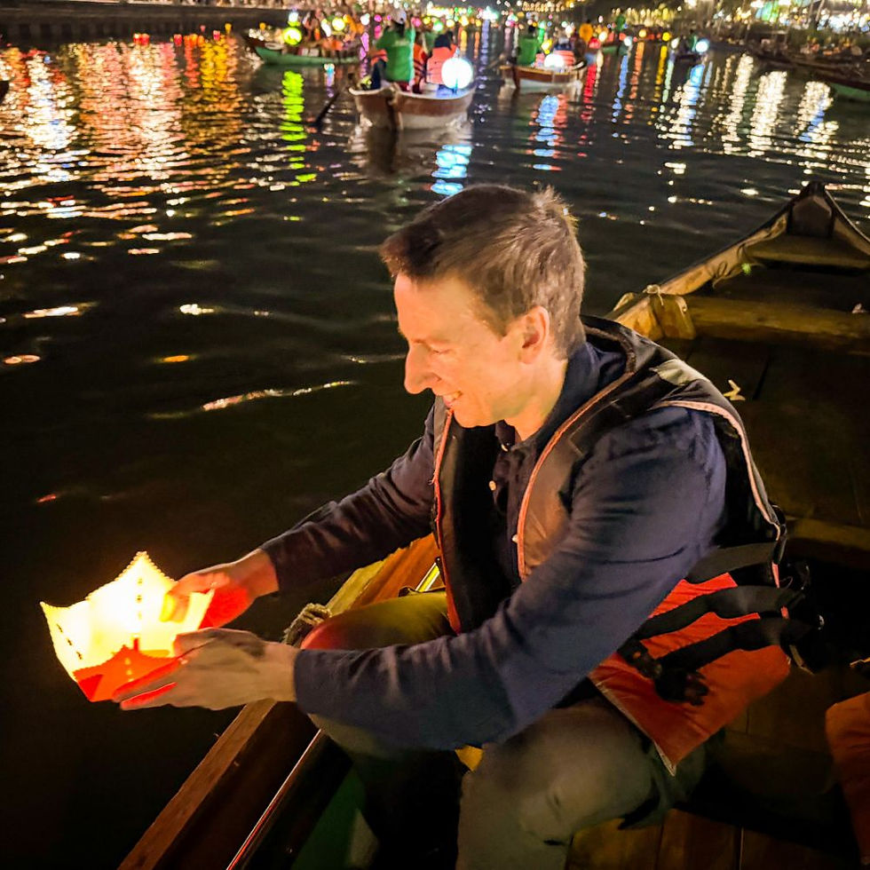 James releasing a lantern — probably wishing for world peace… or maybe just a few more Instagram followers. Priorities, right?
