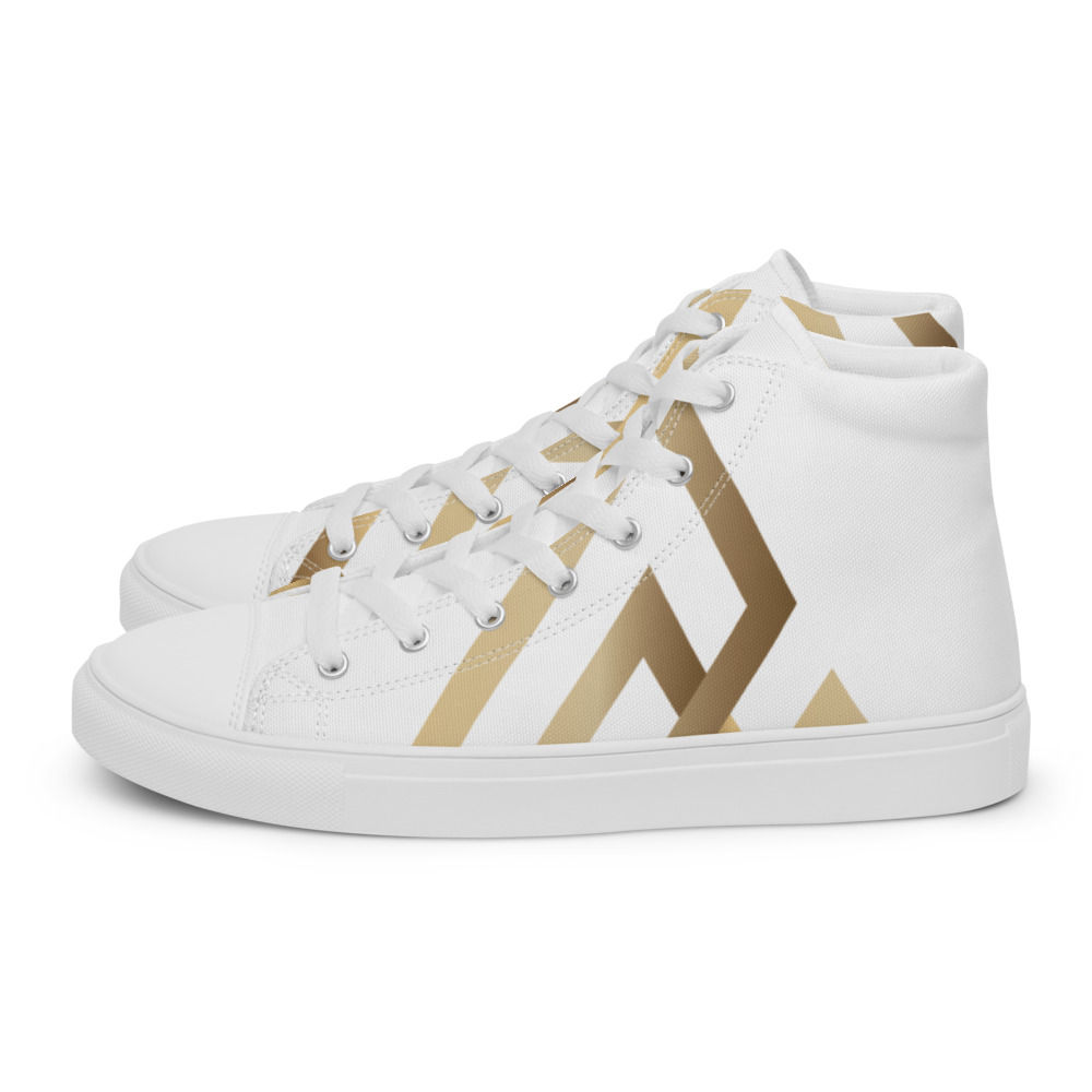 Women’s high top canvas shoes w/logo