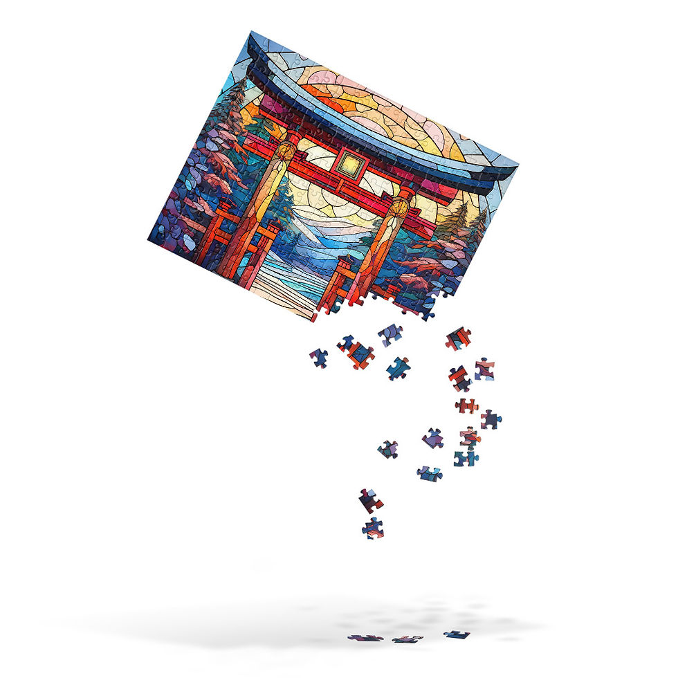 Thumbnail: 開運・鳥居 Good Fortune Torii Gate puzzle