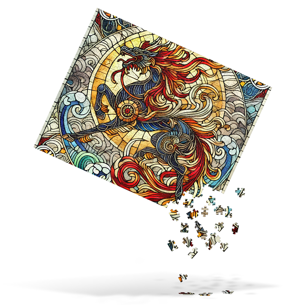 Thumbnail: 開運・騏驎 Good Fortune Holy Beast puzzle