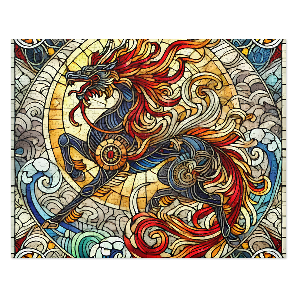 Thumbnail: 開運・騏驎 Good Fortune Holy Beast puzzle